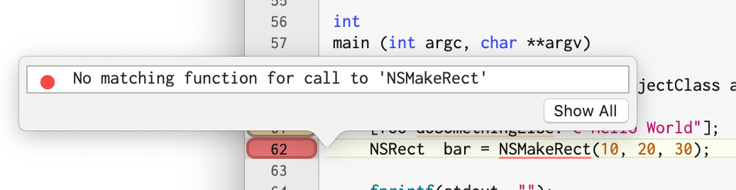 LSP issue for a line of code
